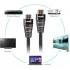 Кабель VCOM HDMI-HDMI Cable 3м (CG526S-B-3M) Кабель VCOM HDMI-HDMI Cable 3м (CG526S-B-3M)