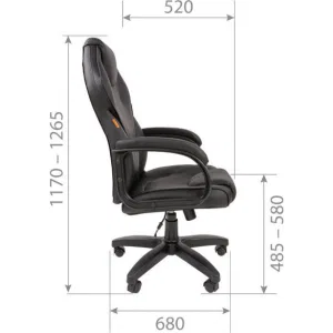 Кресло Chairman 299 черный/бежевый (7062452) Кресло Chairman 299 черный/бежевый (7062452)