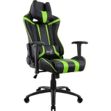 Кресло Aerocool AC120 AIR-BG черный/зеленый (AC120-AIR-BG)