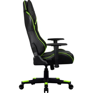 Кресло Aerocool AC220 AIR-BG черный/зеленый (AC220 AIR-BG) Кресло Aerocool AC220 AIR-BG черный/зеленый (AC220 AIR-BG)