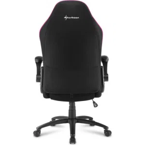 Кресло Sharkoon Elbrus 1 черный/розовый (ELBRUS-1-BK-PK) Кресло Sharkoon Elbrus 1 черный/розовый (ELBRUS-1-BK-PK)