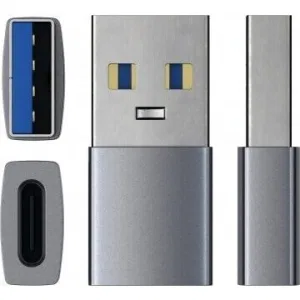Адаптер Satechi USB-A / USB-C (ST-TAUCM) Адаптер Satechi USB-A / USB-C (ST-TAUCM)