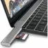 Адаптер Satechi Aluminum Type-C USB 3.0 and Micro/SD Card Reader Grey (ST-TCCRAM) Адаптер Satechi Aluminum Type-C USB 3.0 and Micro/SD Card Reader Grey (ST-TCCRAM)