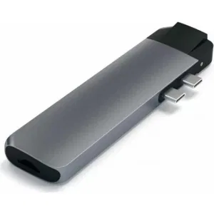 Док-станция Satechi Aluminum Type-C Pro Hub Adapter with Ethernet & 4K HDMI Grey (ST-TCPHEM) Док-станция Satechi Aluminum Type-C Pro Hub Adapter with Ethernet & 4K HDMI Grey (ST-TCPHEM)