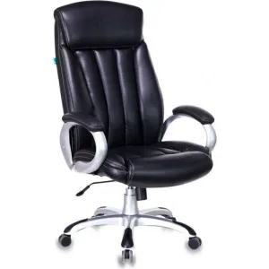Кресло Бюрократ T-9922 черный Leather Venge Black (T-9922/BLACK-PU) Кресло Бюрократ T-9922 черный Leather Venge Black (T-9922/BLACK-PU)