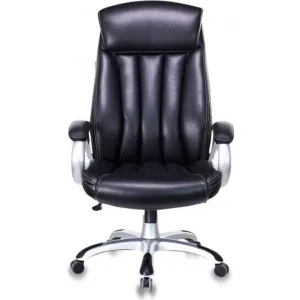 Кресло Бюрократ T-9922 черный Leather Venge Black (T-9922/BLACK-PU) Кресло Бюрократ T-9922 черный Leather Venge Black (T-9922/BLACK-PU)
