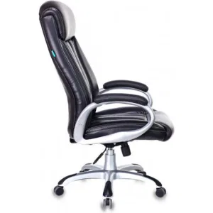 Кресло Бюрократ T-9922 черный Leather Venge Black (T-9922/BLACK-PU) Кресло Бюрократ T-9922 черный Leather Venge Black (T-9922/BLACK-PU)
