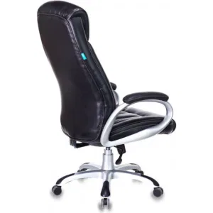 Кресло Бюрократ T-9922 черный Leather Venge Black (T-9922/BLACK-PU) Кресло Бюрократ T-9922 черный Leather Venge Black (T-9922/BLACK-PU)