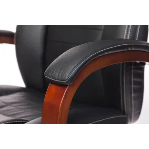 Кресло руководителя Бюрократ T-9923WALNUT черный кожа крестовина металл/дерево Кресло руководителя Бюрократ T-9923WALNUT черный кожа крестовина металл/дерево