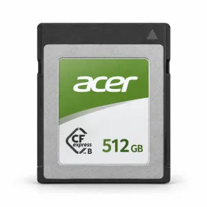 Карта памяти Acer CFE100 512 GB · 512 GB, PCIe Gen3×2 Карта памяти Acer CFE100 512 GB · 512 GB, PCIe Gen3×2
