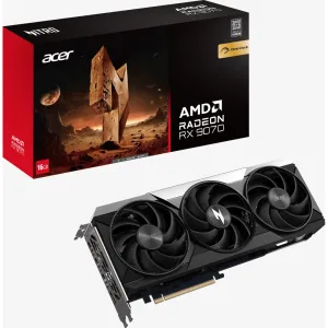 Видеокарта Acer Nitro Radeon RX 9070 16GB · Radeon RX 9070, 16 GB Видеокарта Acer Nitro Radeon RX 9070 16GB · Radeon RX 9070, 16 GB